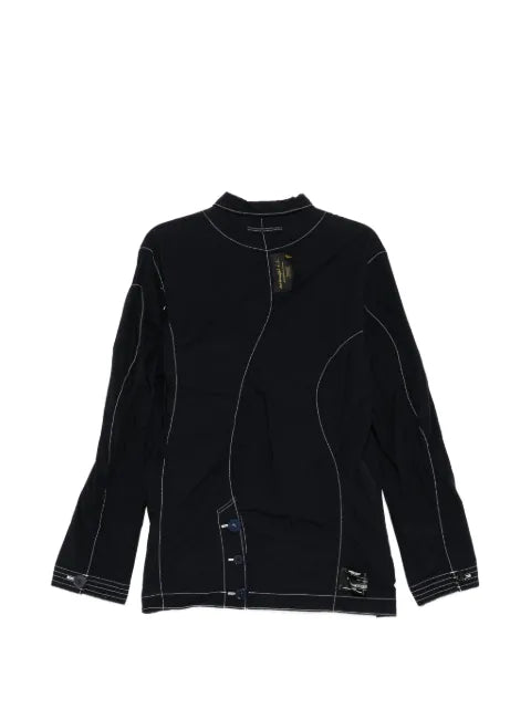 Undercover contrast-stitch  jacket