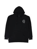 Anti Social Social Club glitter-lettering hoodie