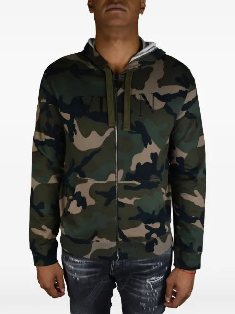 Valentino Garavani camouflage hoodie