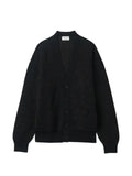 Johnstons of Elgin textured-finish V-neck cardigan