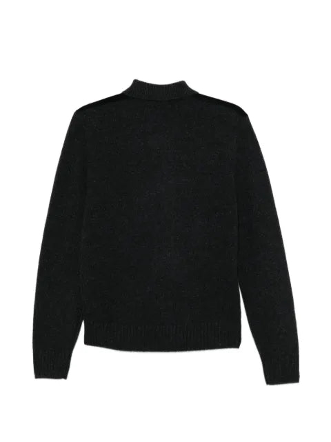 James Perse patch pocket panelled cardigan