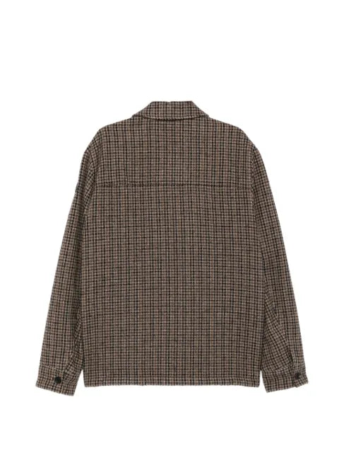 Moncler Norfol checked padded jacket