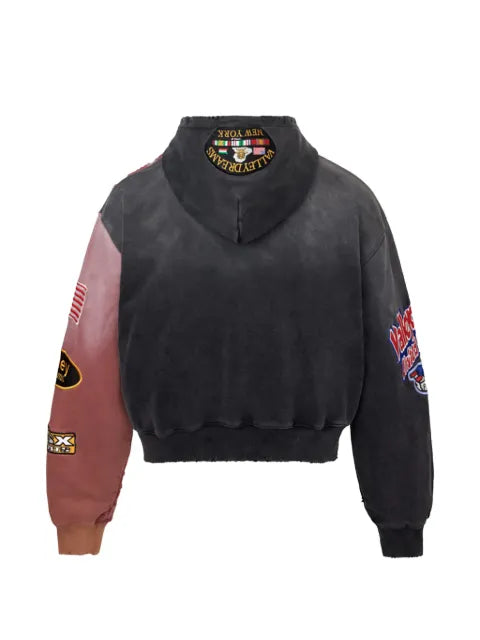 Vale Two Face patch-detail hoodie