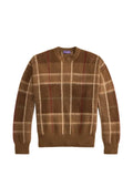 Ralph Lauren Purple Label plaid-pattern sweater