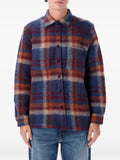 Portuguese Flannel Parker check-pattern shirt jacket