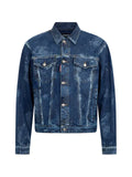 DSQUARED2 distressed oversized denim jacket