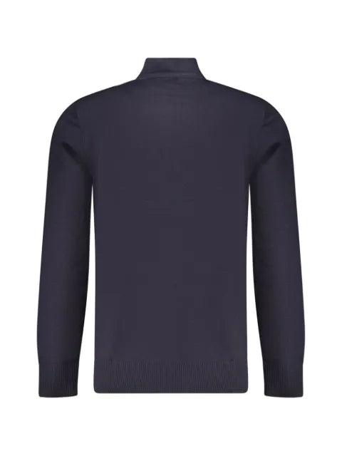 COVERI MOVING high-neck logo-embroidered sweater
