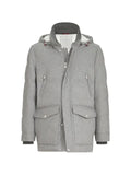 Brunello Cucinelli parka with detachable hood