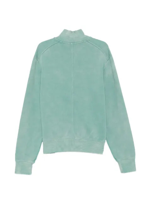 ENTIRE STUDIOS Port button-up mock-neck sweatshirt