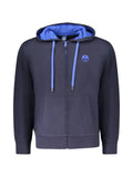 North Sails logo-patch zip-up hoodie