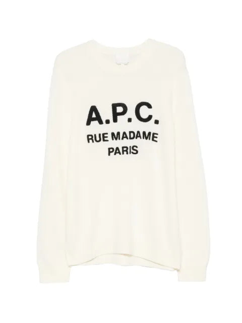 A.P.C. Maurice logo-embroidered sweater