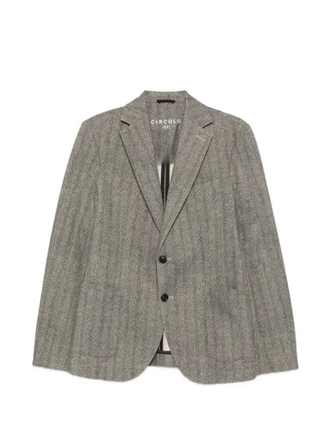 Circolo 1901 herringbone-print jacket