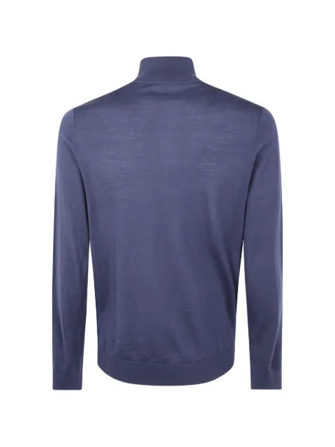 Paul Smith washable wool zip cardigan