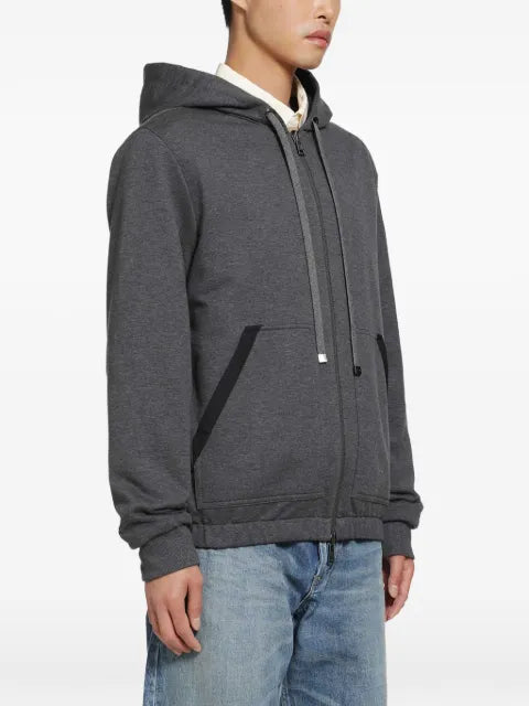 Moncler reversible zip-up hoodie