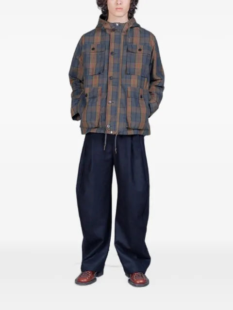 Henrik Vibskov Field tartan jacket