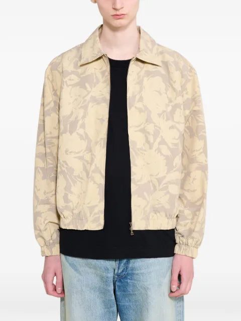 Cmmn Swdn Luke floral-print blouson jacket