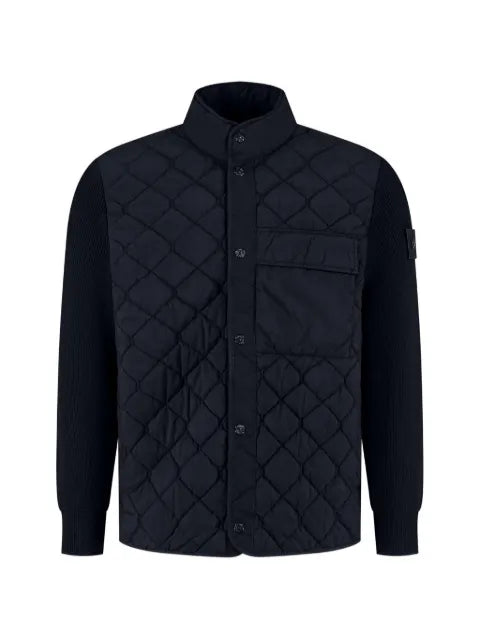 Stone Island quilted panelled jacket