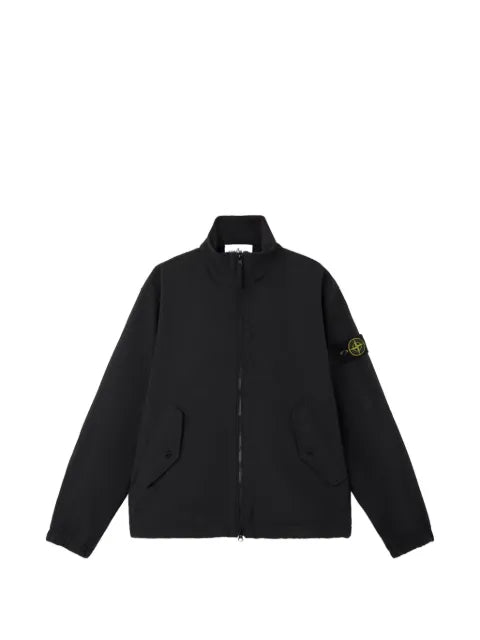 Stone Island 4100022 light soft shell-R E.DYE® technology in recycled polyester jacket