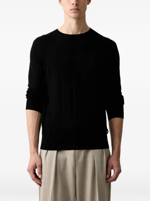 Karl Lagerfeld textured-knit sweater