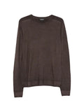 AROVESCIO ribbed-trim sweater