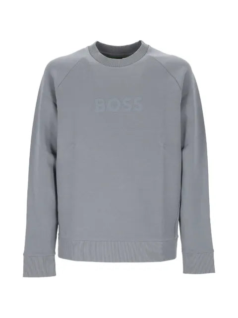 BOSS crewneck sweatshirt with a puffed logo