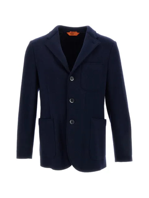 Barena three-button patch-pocket blazer