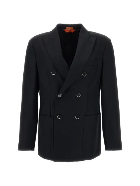 Barena double-breasted peak-lapel jacket