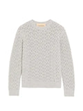 Valentino Garavani wool and cashmere sweater with metallic V-detail