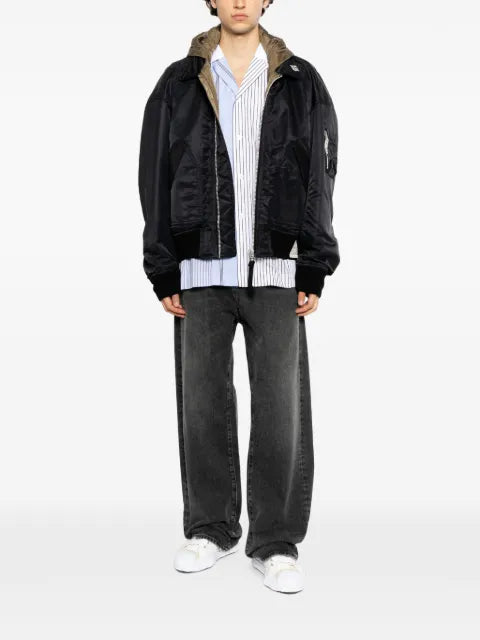 Maison MIHARA YASUHIRO hooded flight jacket