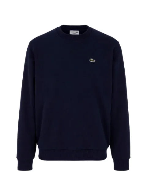 Lacoste cotton fleece sweatshirt
