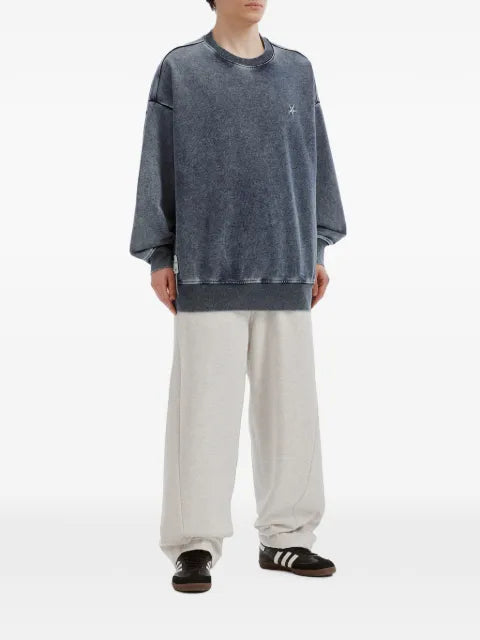 FIVE CM star-patchwork sweatshirt