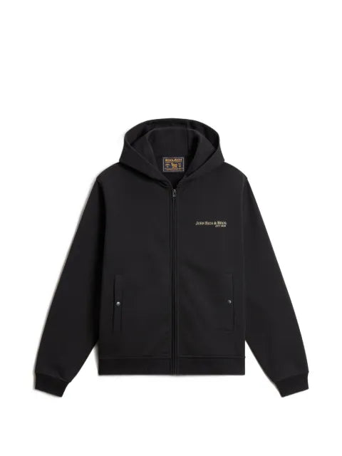 Woolrich graphic-print zip-up hoodie