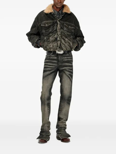 Diesel ruched denim jacket