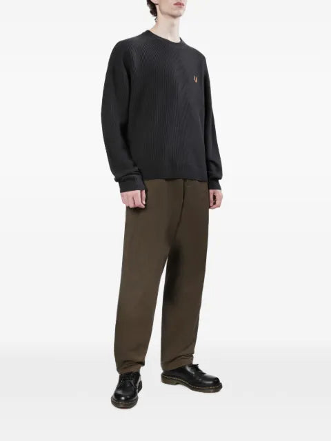 Fred Perry waffle-knit sweater