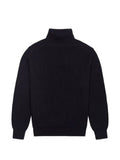 Sebago high-neck ribbed sweater
