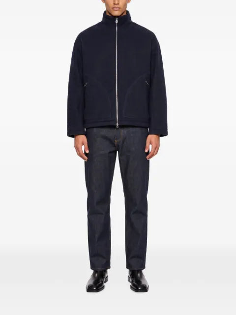 YMC Aaron zip-up high-neck jacket
