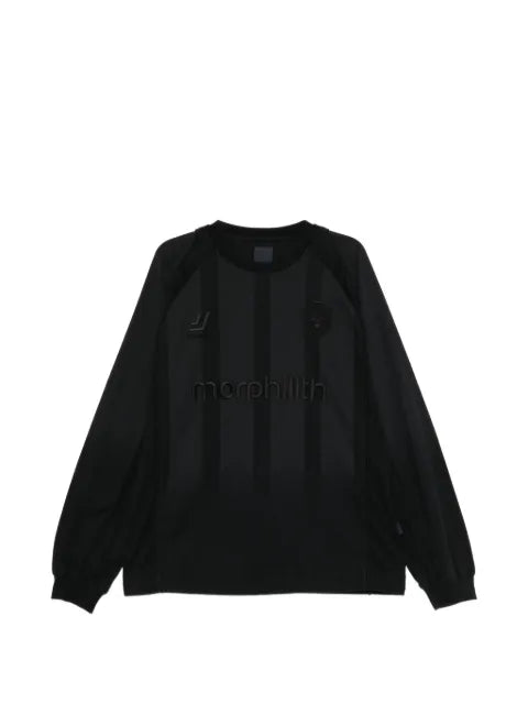 Juun.J striped long-sleeve sweatshirt