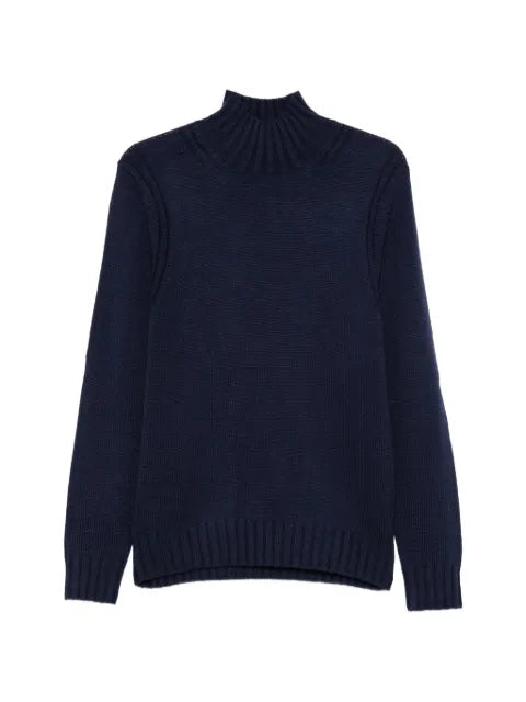 Ballantyne ribbed-knit high-neck sweater