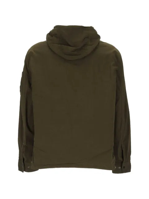 C.P. Company T-ST nylon lens hooded overshirt