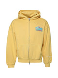 RHUDE Tripoli Rally Team zip-up hoodie