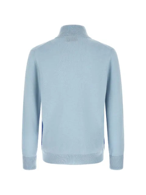 Ballantyne intarsia diamond cardigan