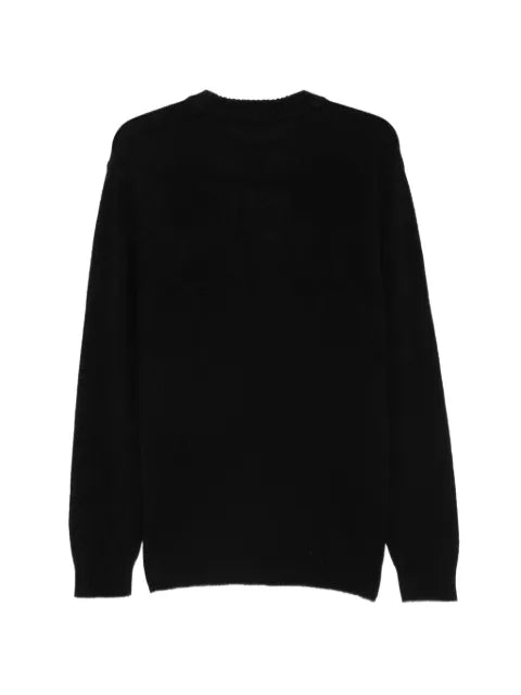 Cenere GB ribbed-trim crew-neck sweater