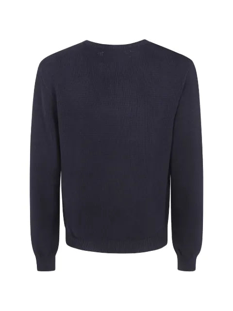 Arte Antwerp logo-embroidered knitted sweater