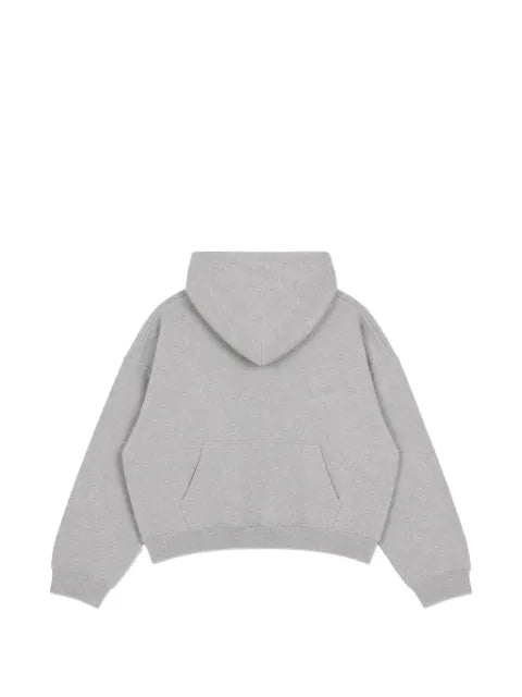 VETEMENTS Athletic logo-embroidered drawstring hoodie