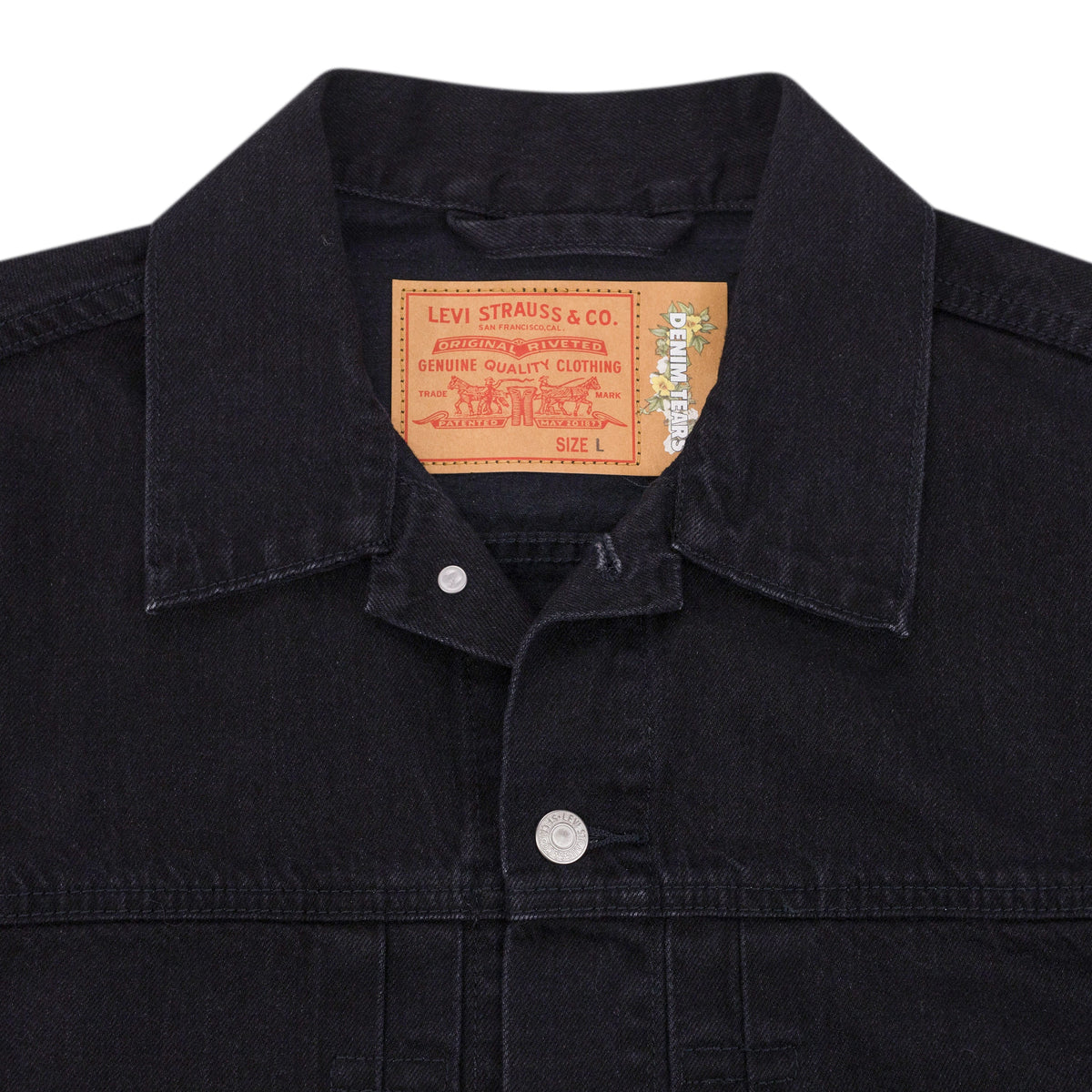 Black Type-2 Denim Box Jacket
