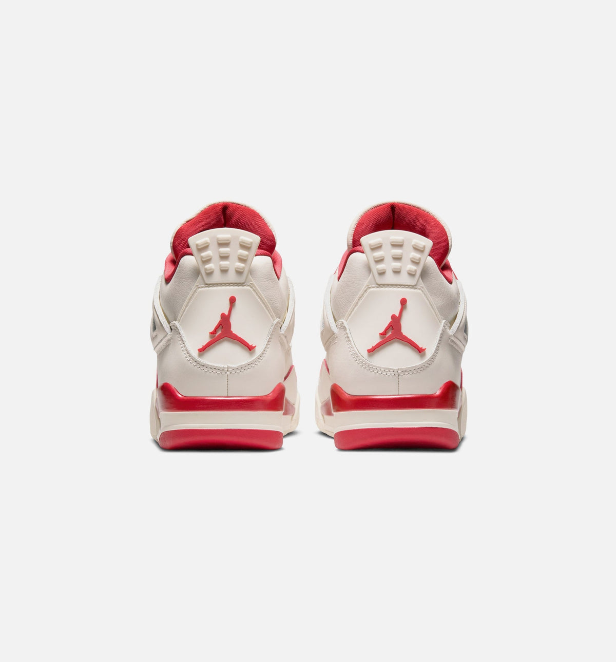 Air Jordan 4 Retro Valentine's Day Women's Lifestyle Shoes - Pale Ivory/Sierra Red/Tough Red