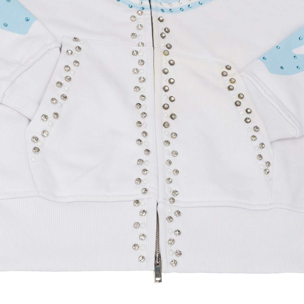 White Chop333r Hoodie
