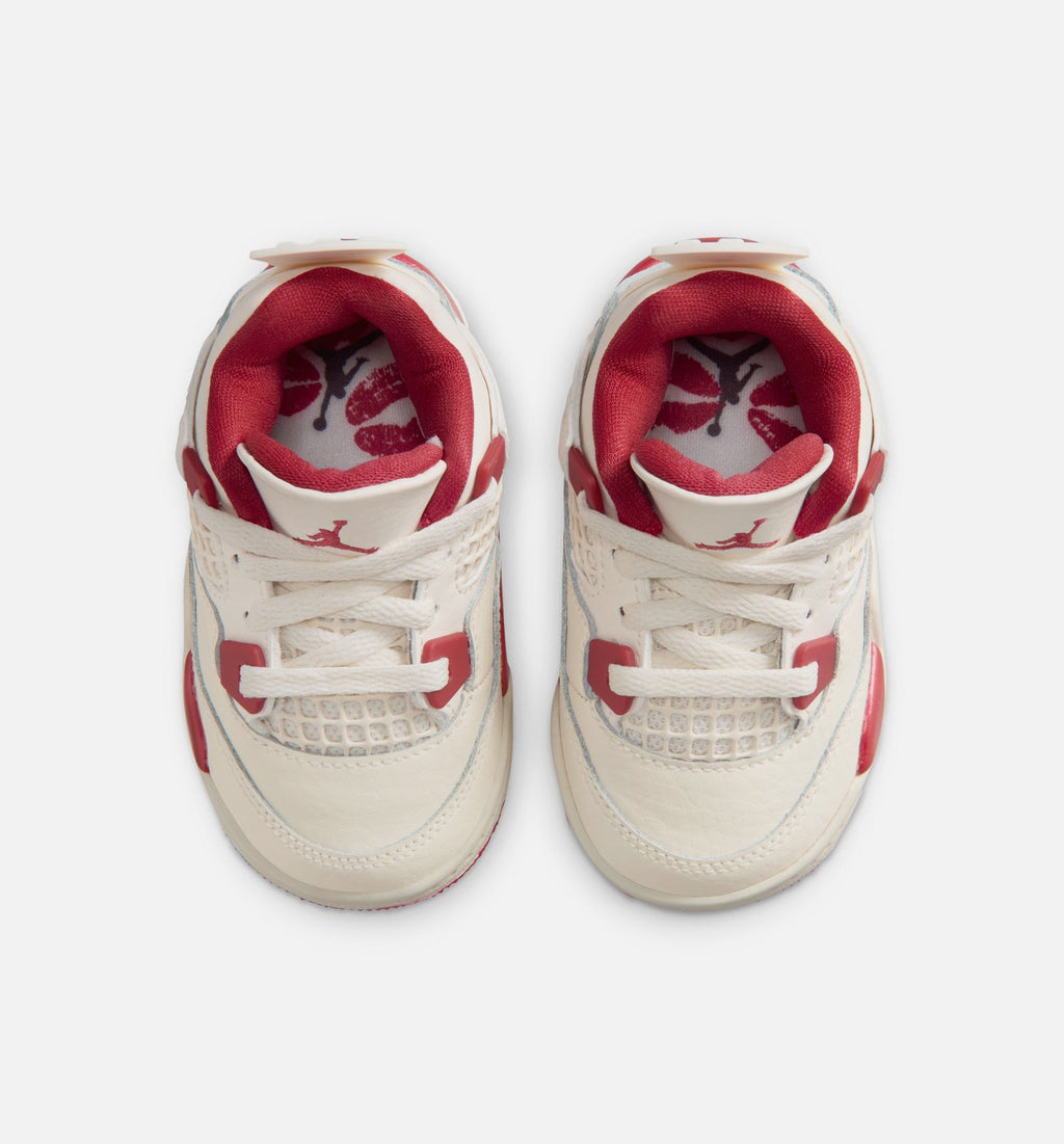 Air Jordan 4 Retro Valentine's Day Infant/Toddler Lifestyle Shoe