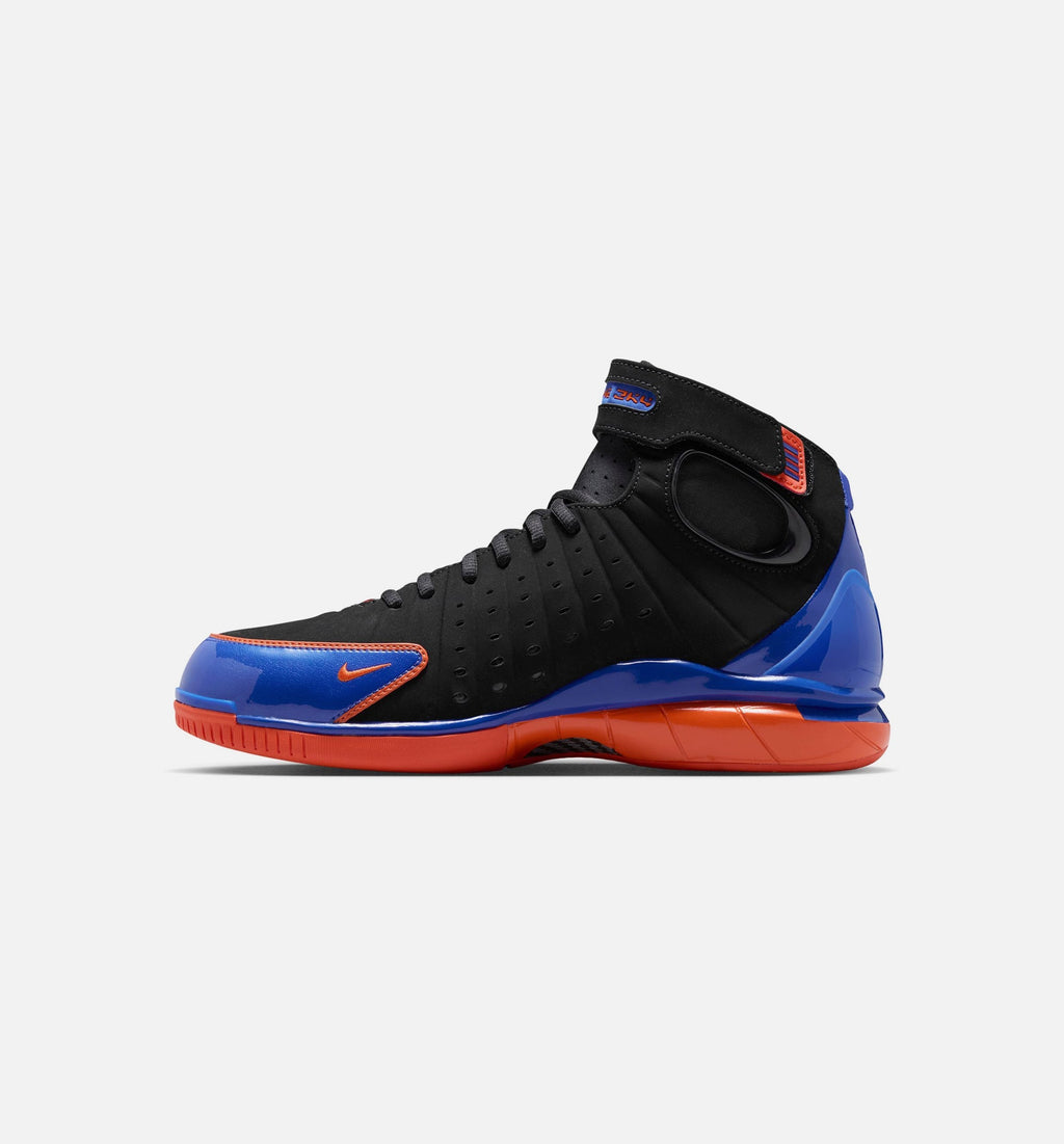 Air Zoom Huarache 2K4 Penny Hardaway Men's Basketball Shoe - Black/Varsity Royal/Safety Orange