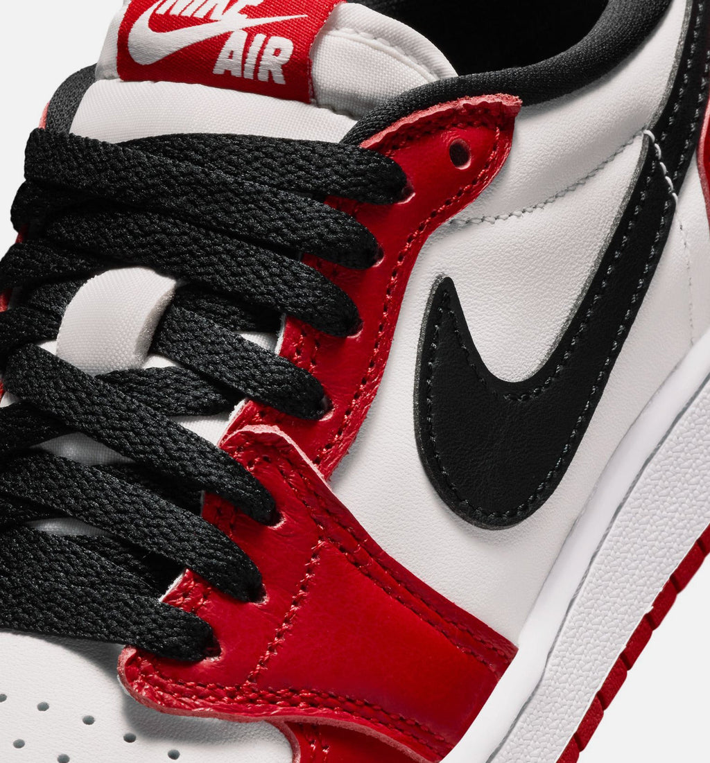 Air Jordan 1 Retro Low OG Chicago | Grade School Lifestyle Shoe | Varsity Red/Black/Summit White